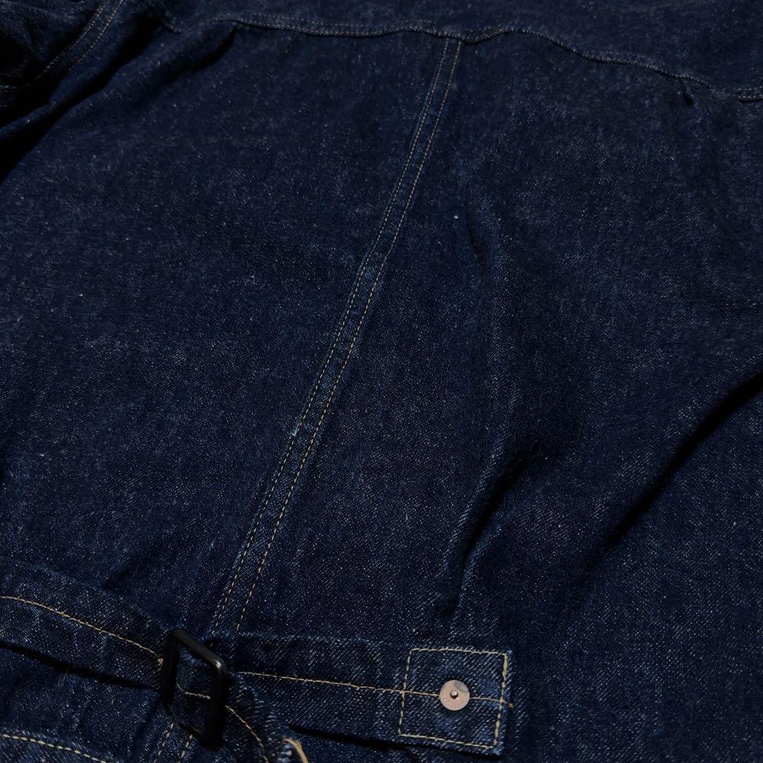 【美品】ウェアハウス　デニムジャケット　Tバック　DD-2001 ワンウォッシュ