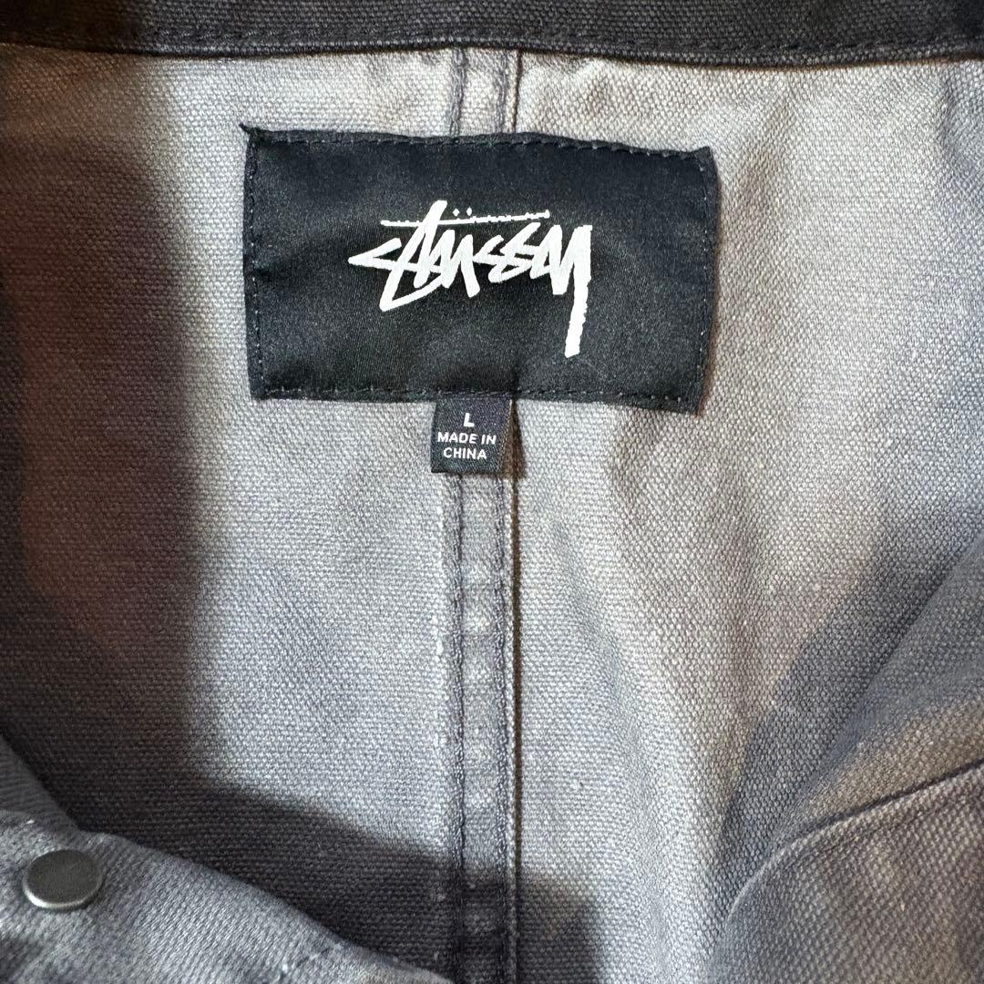 ゆ*う様 Stussy ワークジャケット グレー レア美品