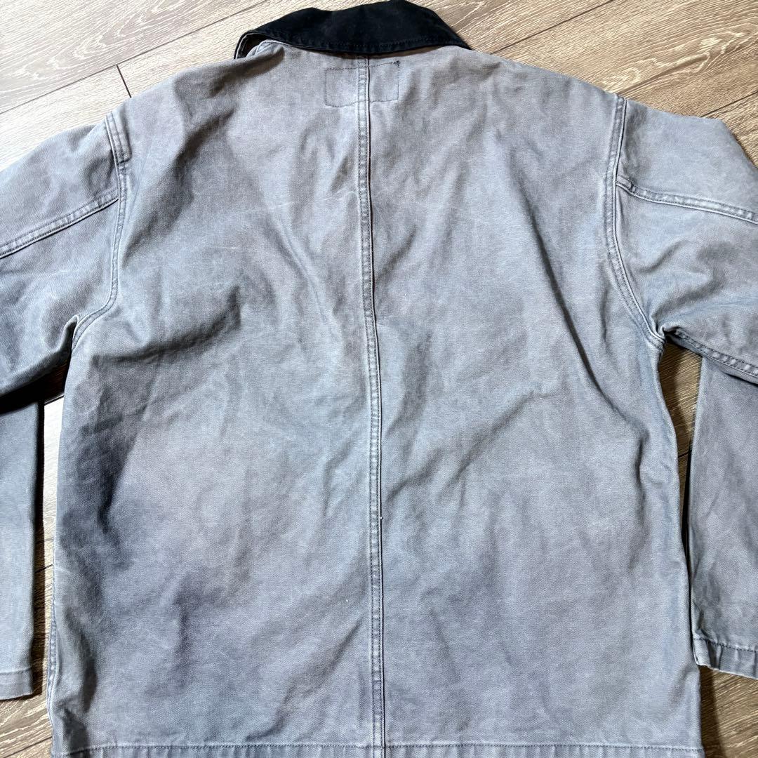ゆ*う様 Stussy ワークジャケット グレー レア美品