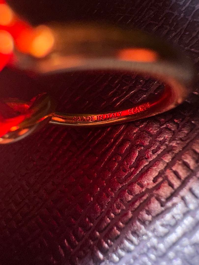 CELINE ノットフープピアス our's