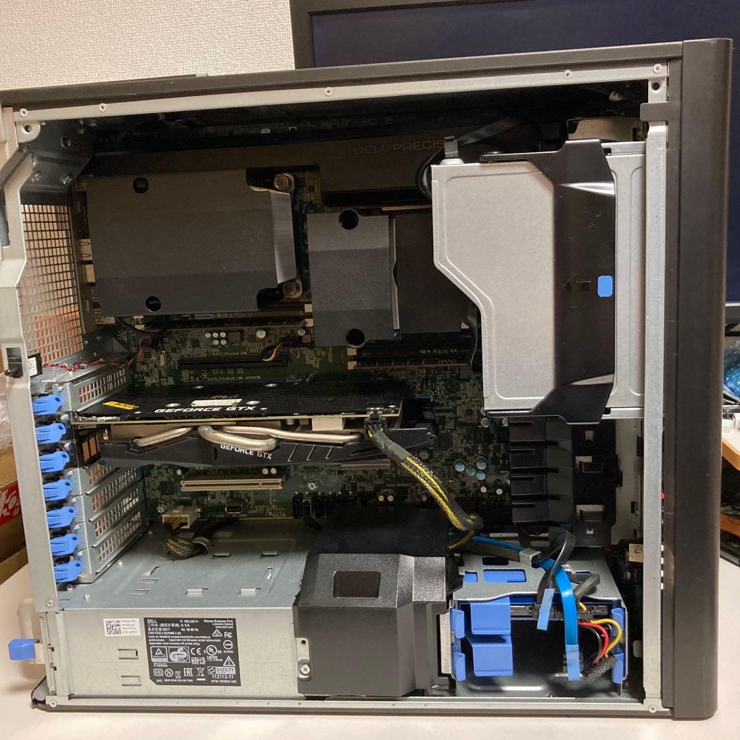 ゲーミングPCE5-2687v3x2 GTX1060 32G SSD T7810