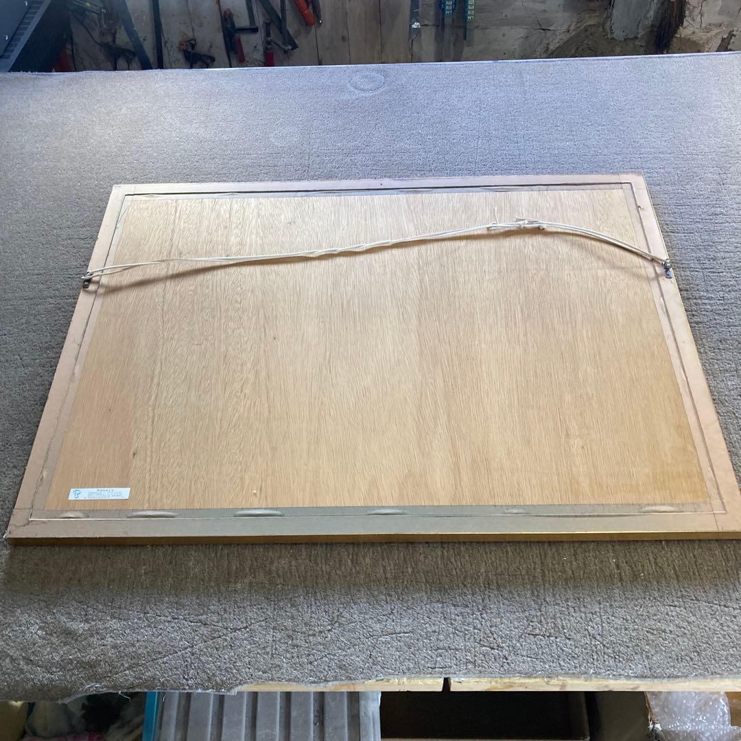 カ*K様 Linda Hartough サイン入り ゴルフ場の絵 1989年 古