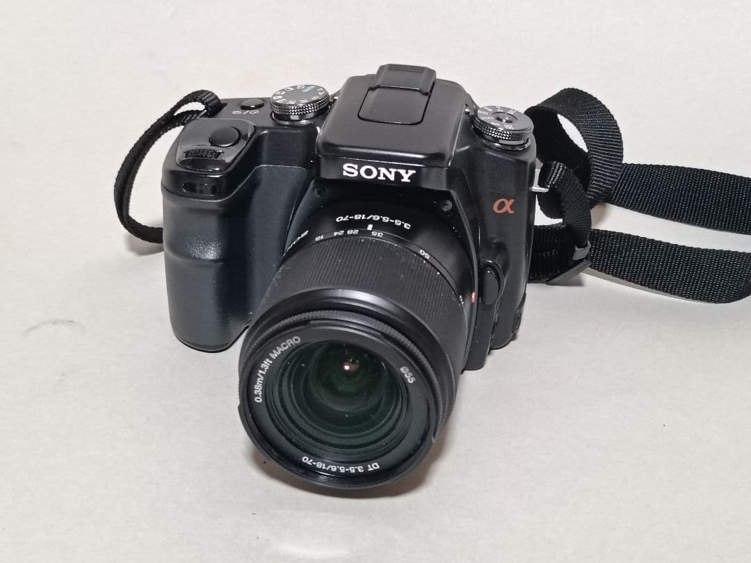 SONY α100 デジタルカメラ 18-70mmレンズ付き