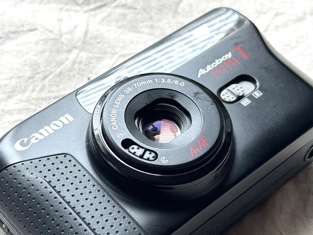 ⌘完動品！ 作例あり、電池付き！ Canon Autoboy MINI T⌘