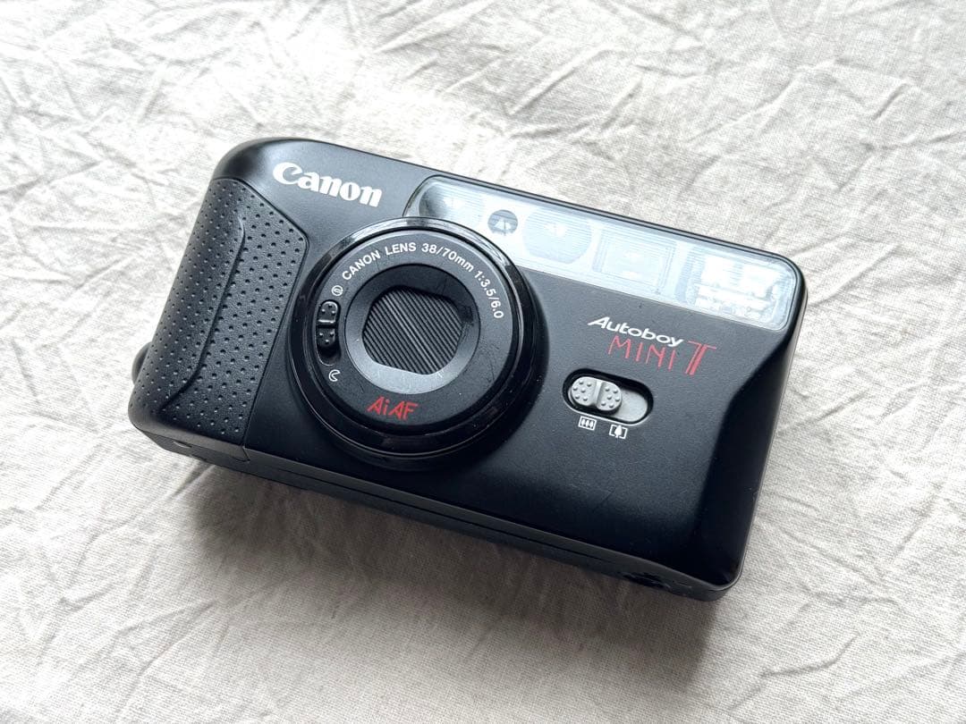 ⌘完動品！ 作例あり、電池付き！ Canon Autoboy MINI T⌘