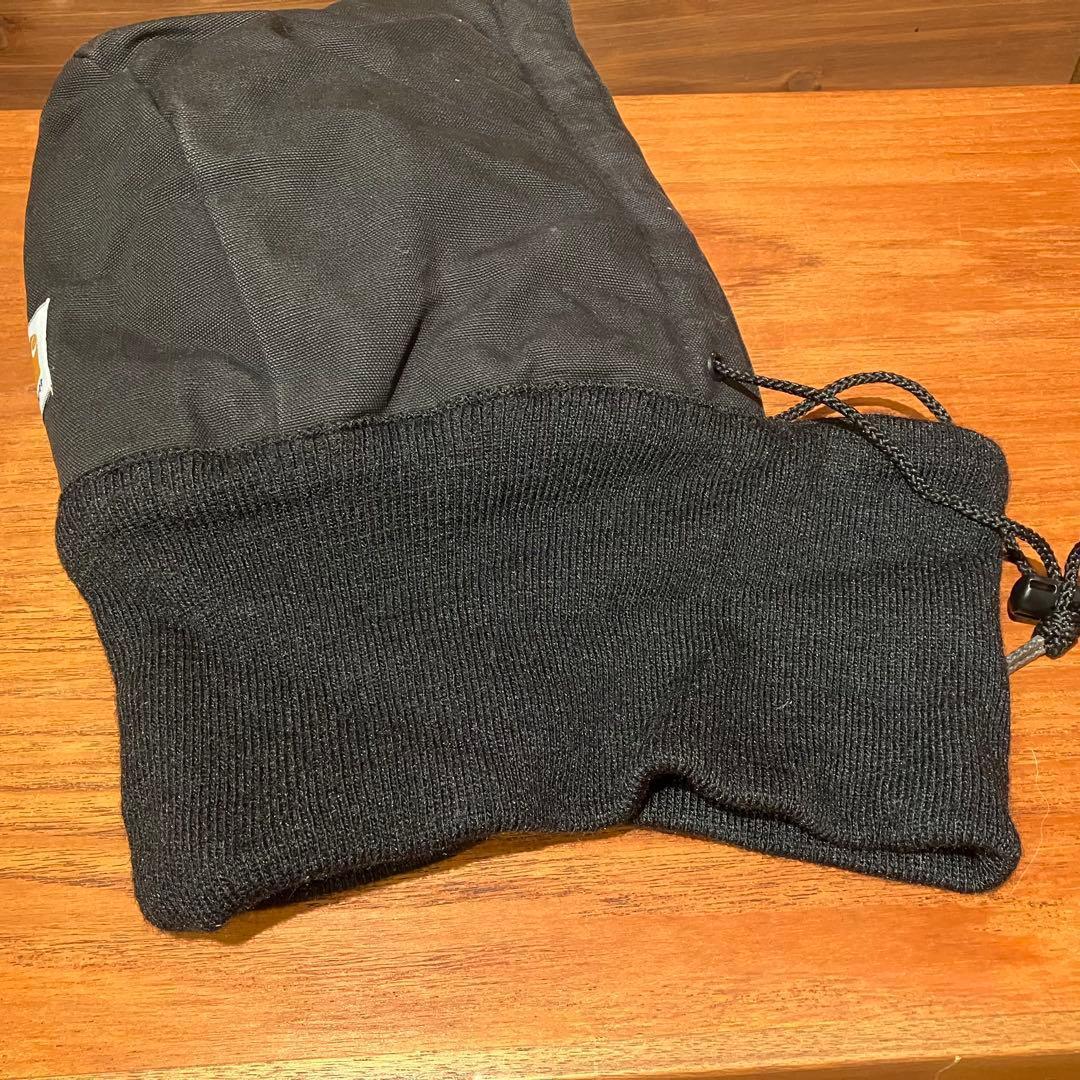 USA製 カーハート ブラックダック　リブ　フード　キャップ　帽子 ハット