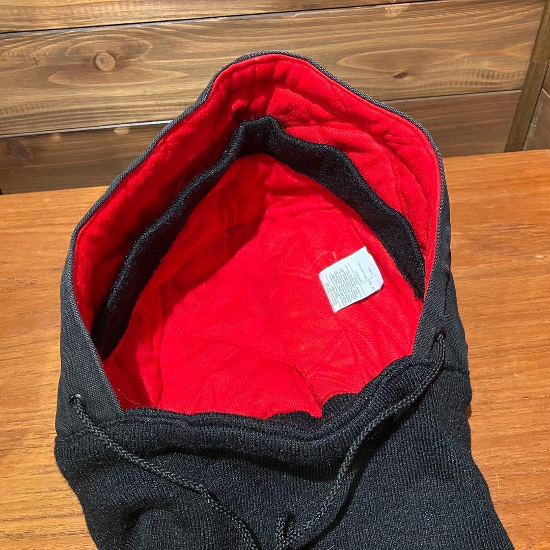 USA製 カーハート ブラックダック　リブ　フード　キャップ　帽子 ハット