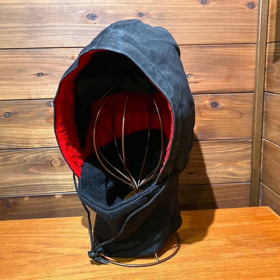 USA製 カーハート ブラックダック　リブ　フード　キャップ　帽子 ハット