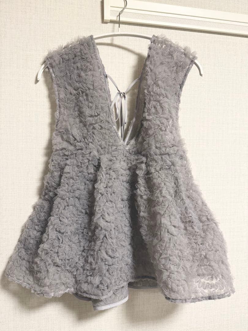 Mystradaデコラチュールブラウス グレー 36 Sサイズ