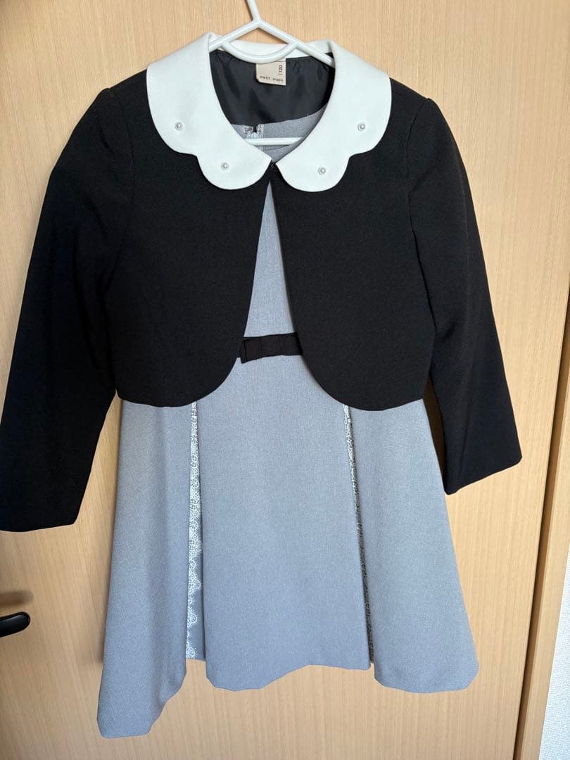 美品　120cm petit main 女の子　フォーマル　ワンピース