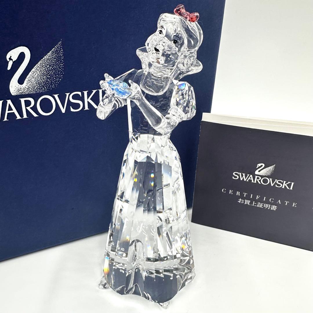 未使用品◎スワロフスキー 白雪姫 スノーホワイト ディズニー クリスタルガラス