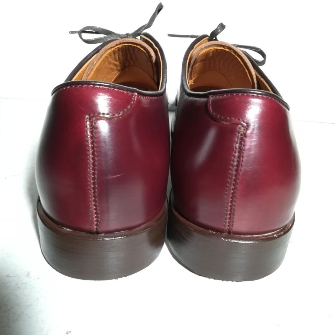 c1088 【新品同様・試着程度】 ウィールローブ Vチップ 9D ボルドー