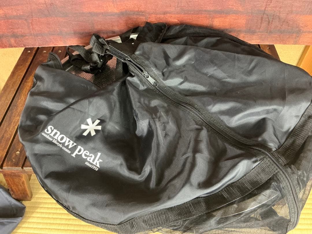  peak ラップラックドライネット 収納バッグ付き　スノーピーク