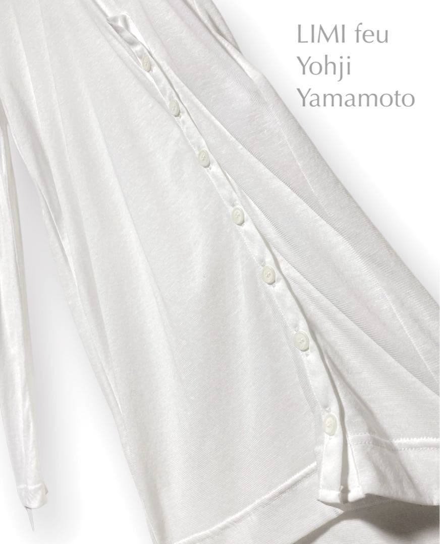 美品 LIMIfeu YohjiYamamotoリミフゥ シアー カットソー