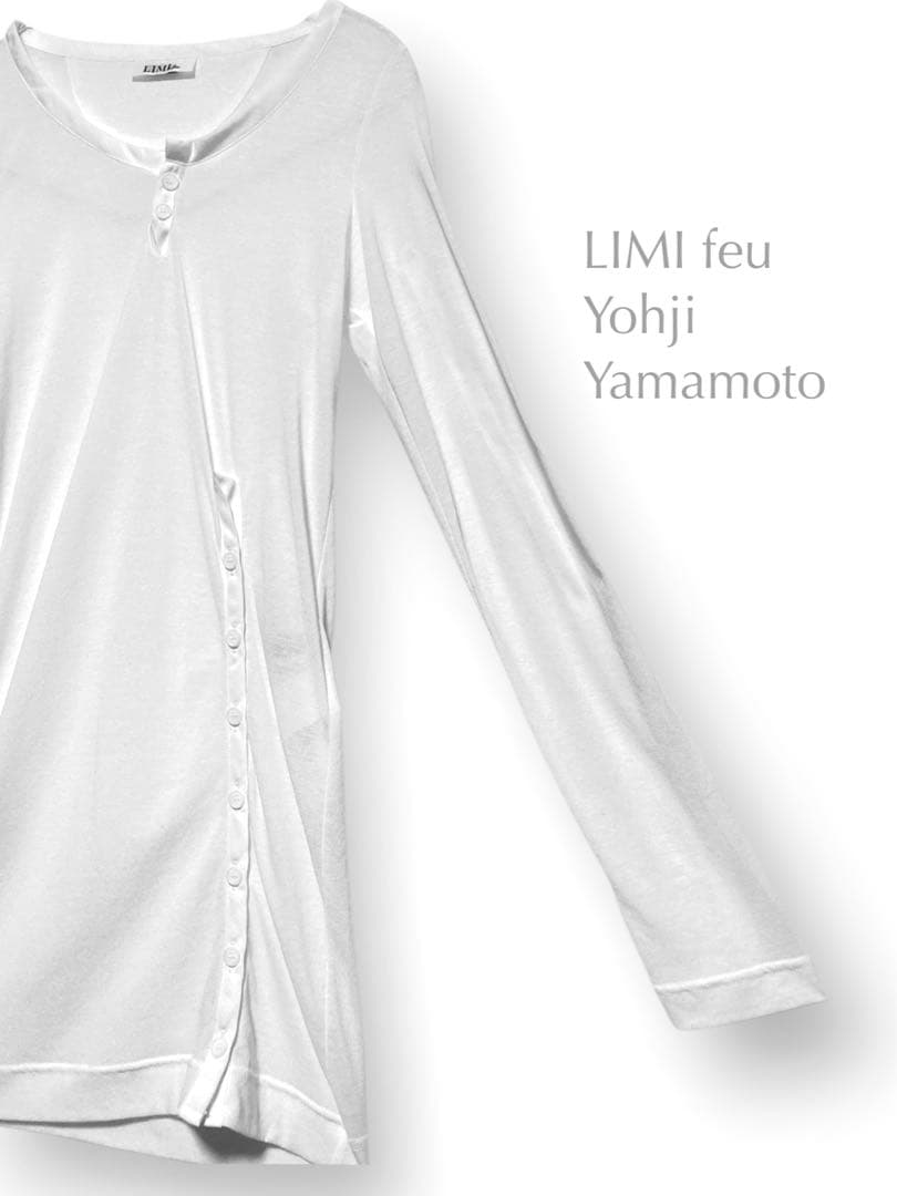 美品 LIMIfeu YohjiYamamotoリミフゥ シアー カットソー