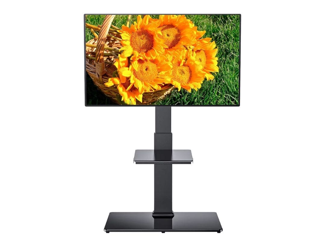 スタンド式テレビ ブラック 大型対応