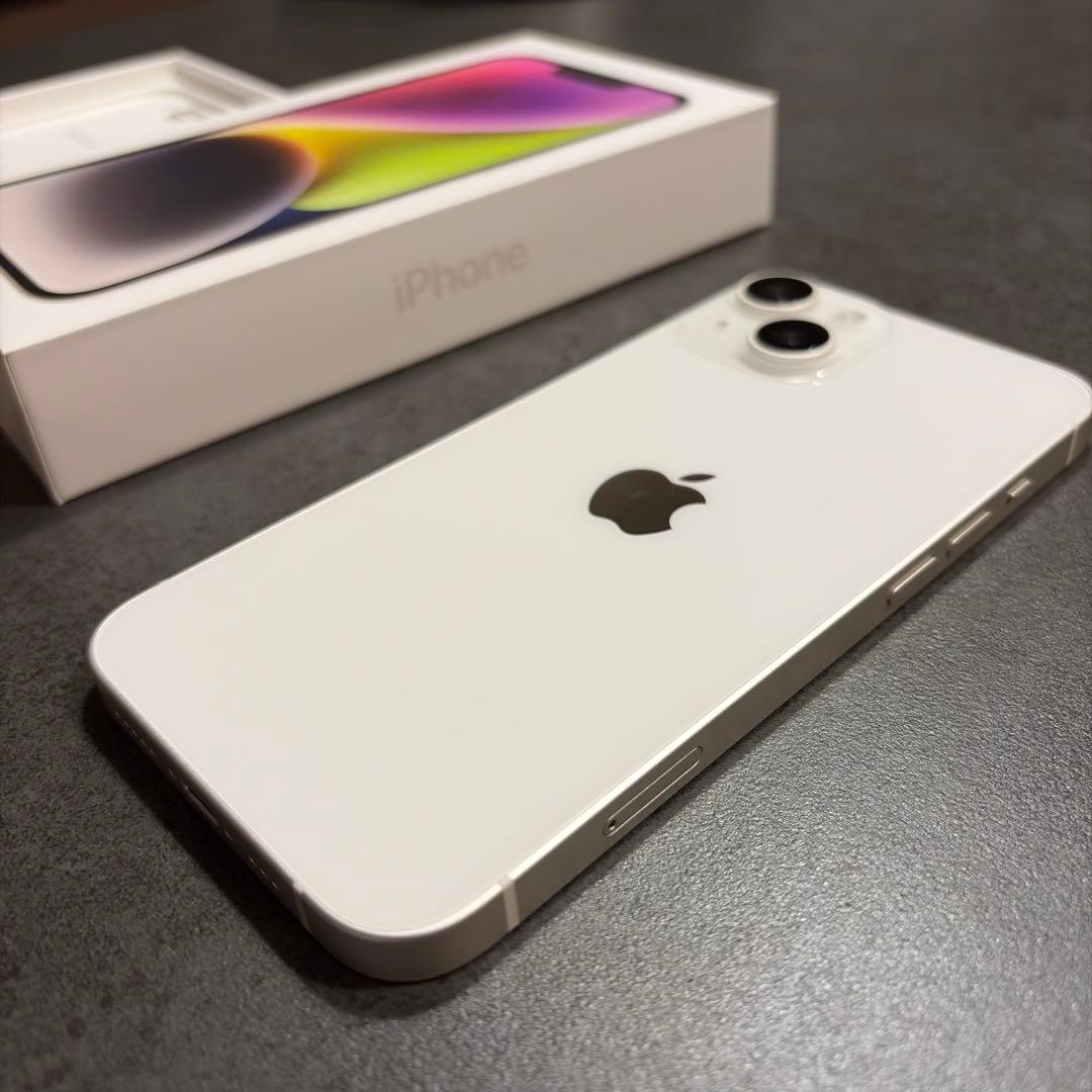 【中古】Apple iPhone 14 スターライト 256GB