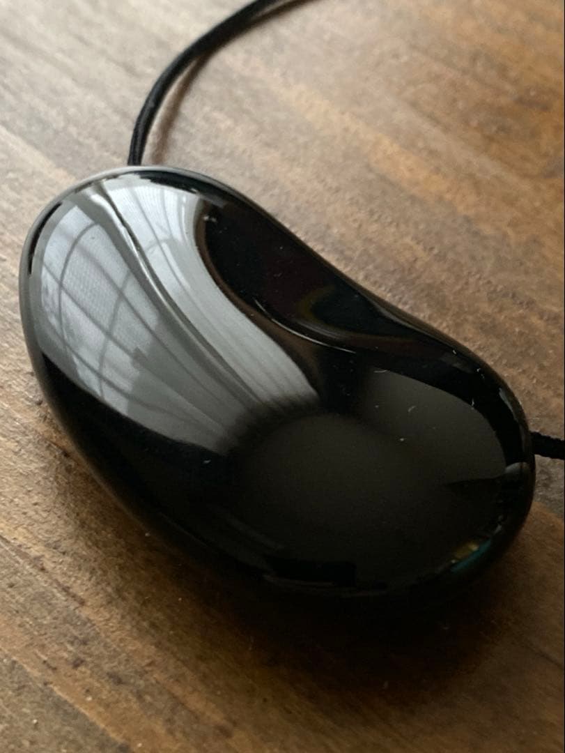 ☆廃盤品/極美品☆ Tiffany ティファニー ビーン ネックレス 黒漆堅木