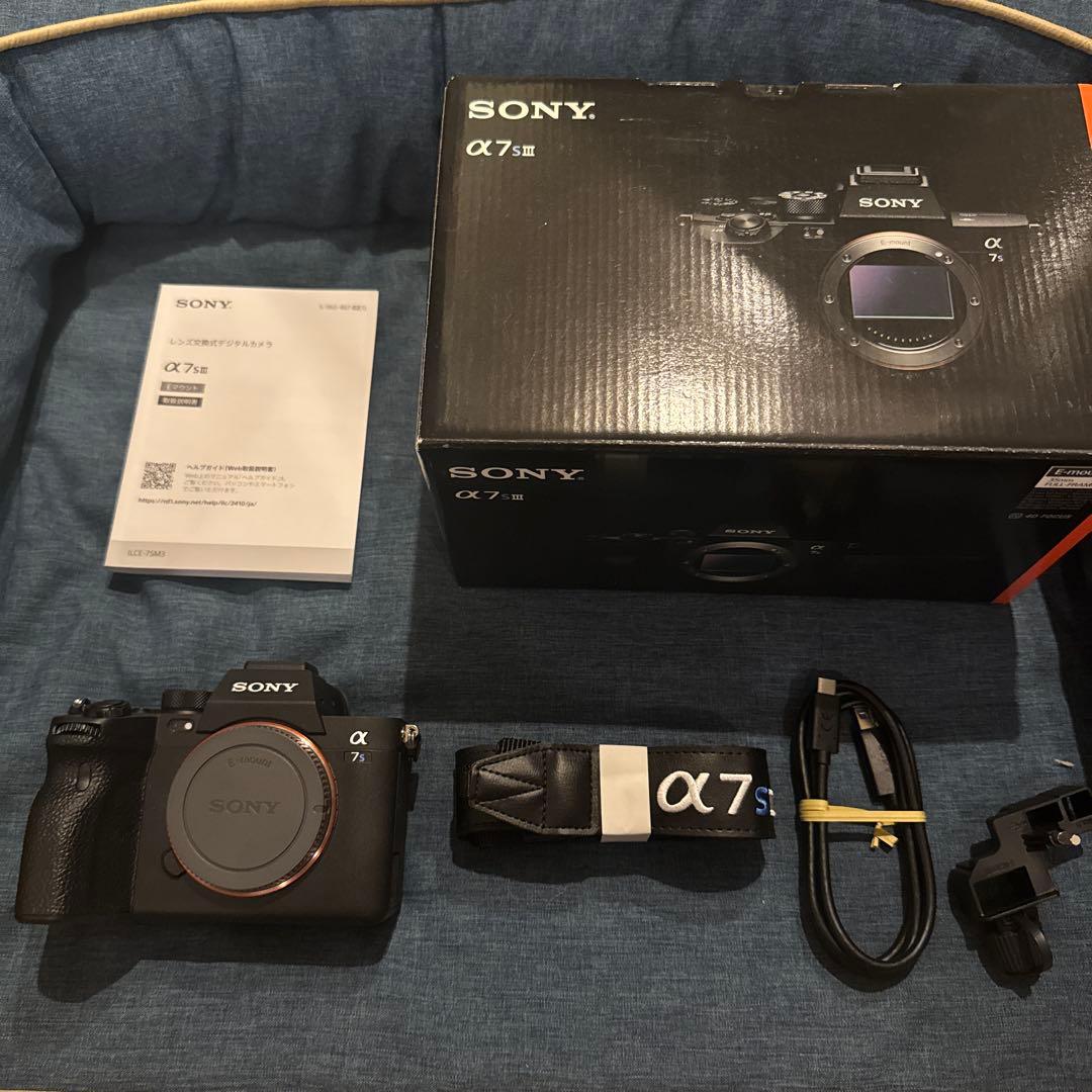 SONY α7sⅢ 箱ありバッテリー付き