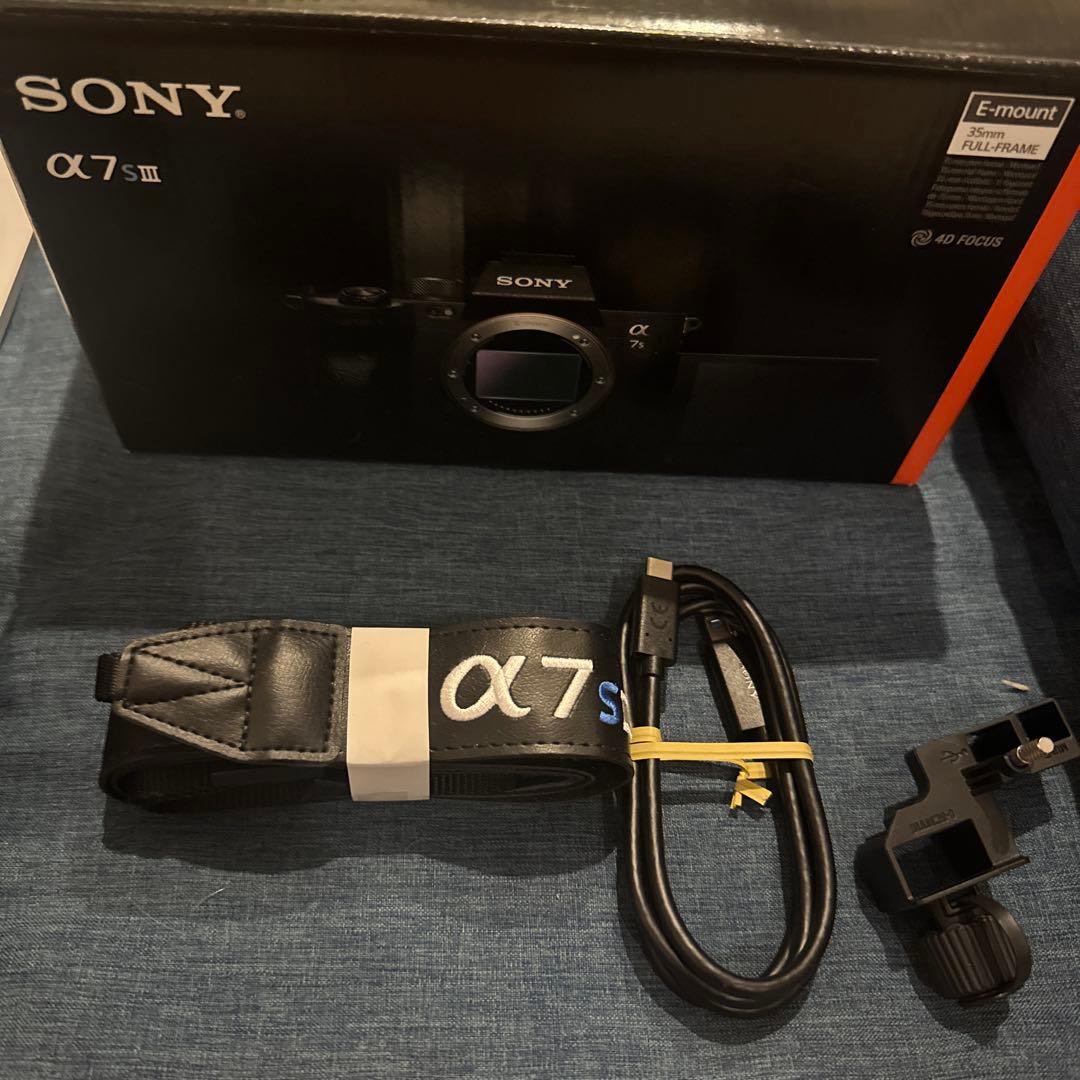SONY α7sⅢ 箱ありバッテリー付き