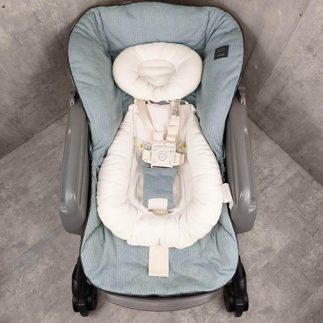 【迅速発送】 コンビ ネムリラ＋L bedi long ハイローチェア 手動