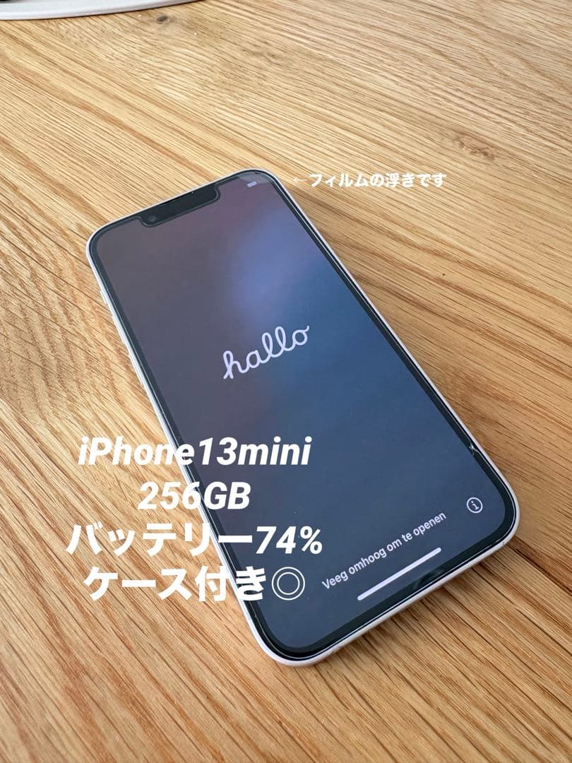 Apple iPhone 13mini 256GB ケース付き