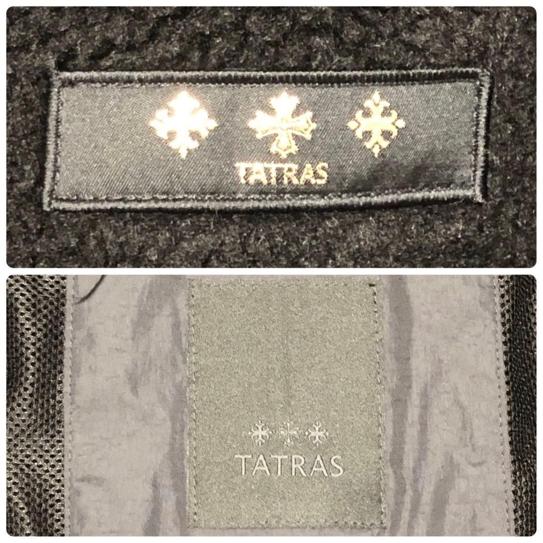 2020SS TATRAS タトラス SENECA ショート丈 ボアブルゾン 黒