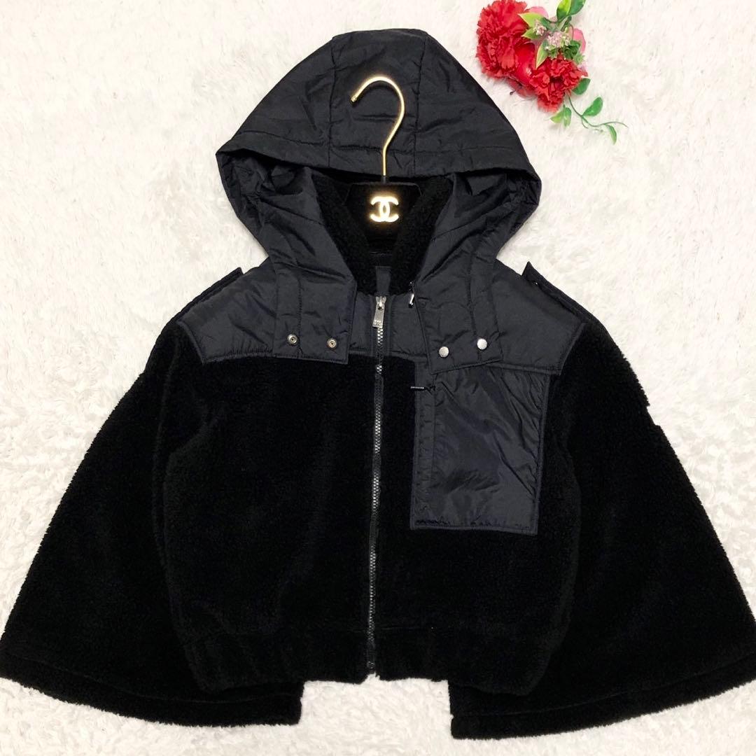 2020SS TATRAS タトラス SENECA ショート丈 ボアブルゾン 黒