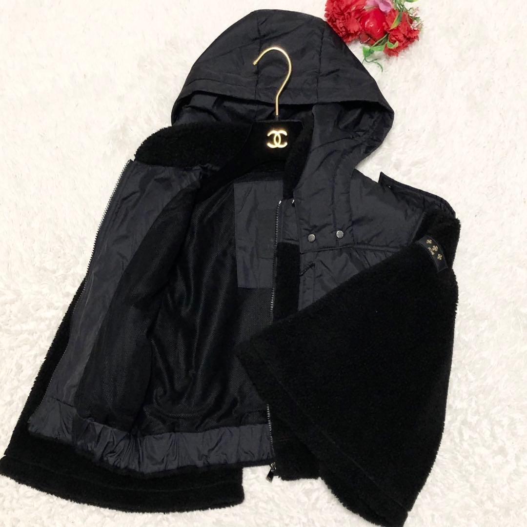 2020SS TATRAS タトラス SENECA ショート丈 ボアブルゾン 黒