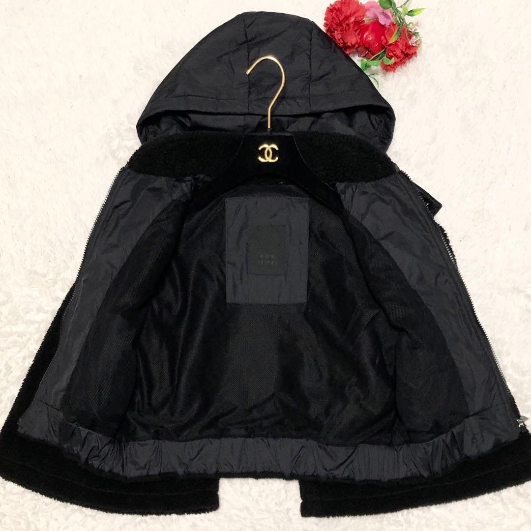 2020SS TATRAS タトラス SENECA ショート丈 ボアブルゾン 黒