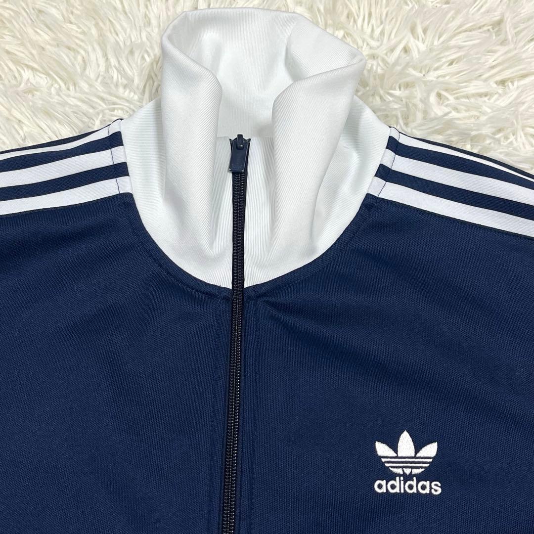 アディダス オリジナルス トラックジャケット ジャージ ネイビー XLサイズ