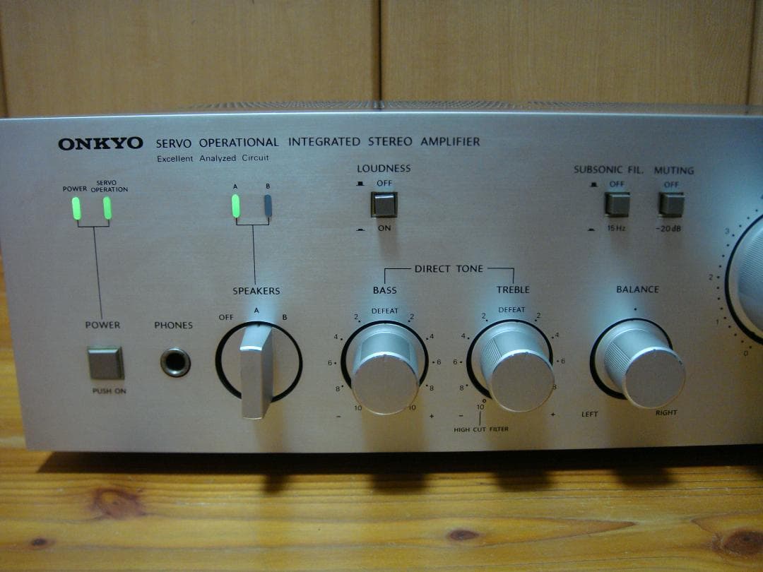 希少 整備済 程度良 ONKYOオンキョー プリメインIntegra A-815