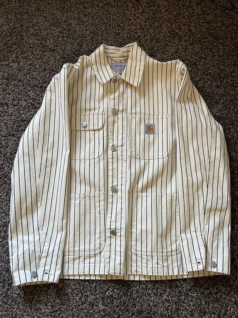 Carhartt ホワイトストライプ カバーオール