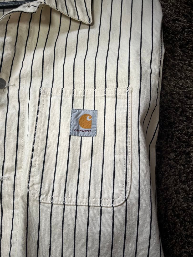 Carhartt ホワイトストライプ カバーオール