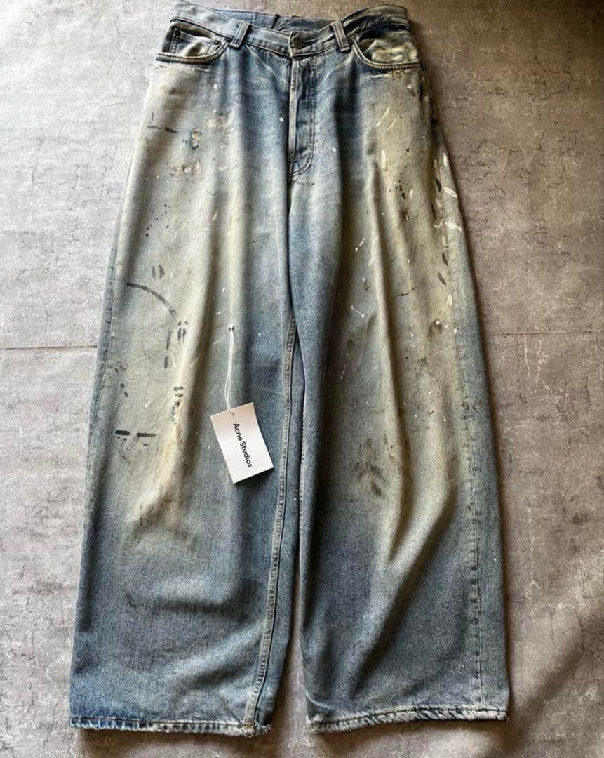 @*様 acne studios 2023M 44サイズ スーパーバギーデニム