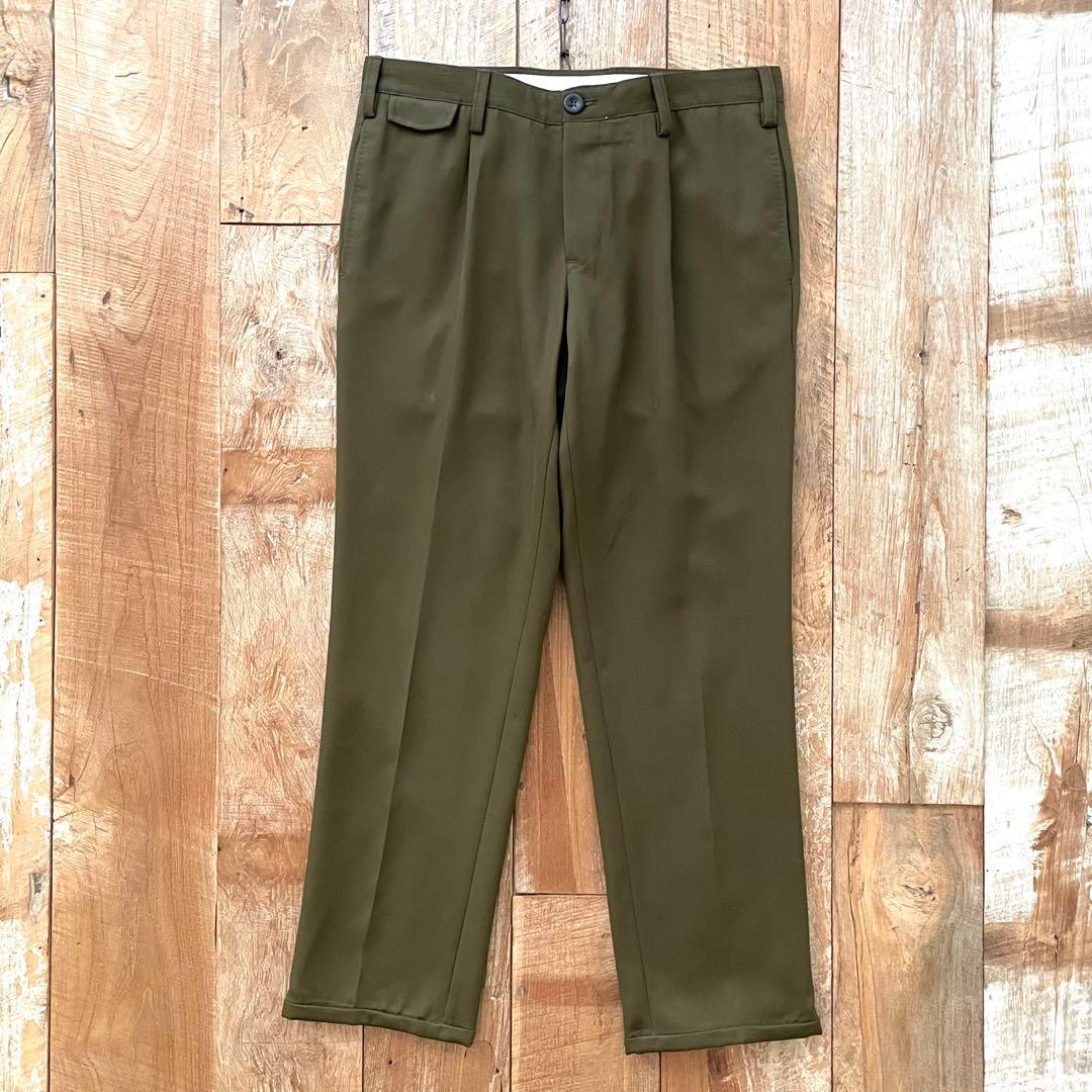【新品】PT01 FORWARD テーパード ウール スラックス パンツ 33