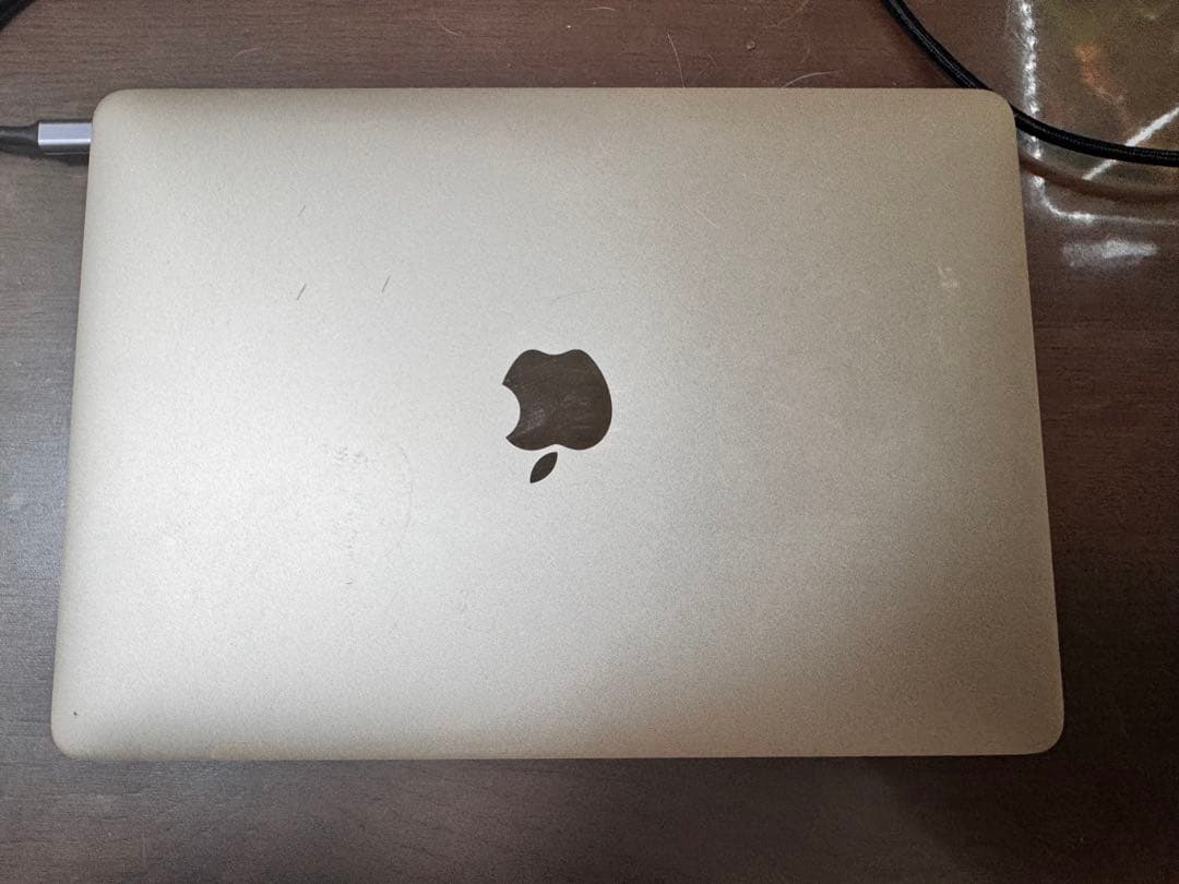 MacBook ゴールド 日本語配列