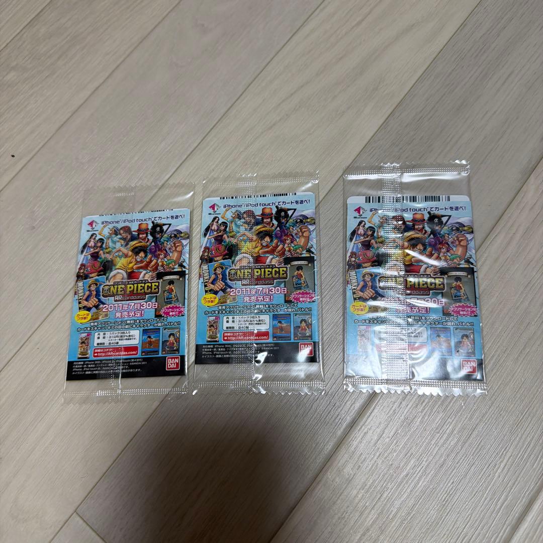 3セットワンピースカードダス ポートガス·エース USJ2011-W PR 火拳