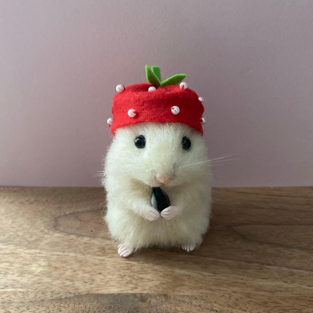【羊毛フェルト】ハムスター★オーダー（apple mango）