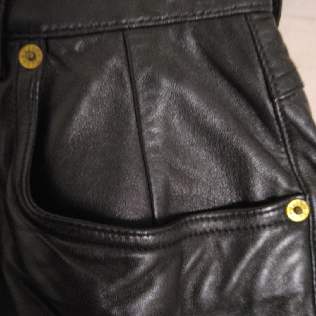 激レア❣ ROPE 羊革 肌触り良い羊❣黒 ブラック レザー タイトミニスカート