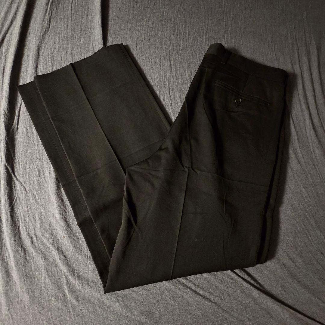 80s イタリア製　Dunhill 　ワイドスラックス SIZE-48