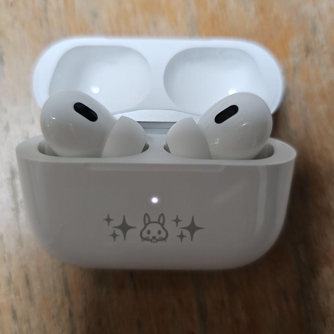 AirPods Pro 2 エアポッズプロ2 刻印入り iFaceケース付き