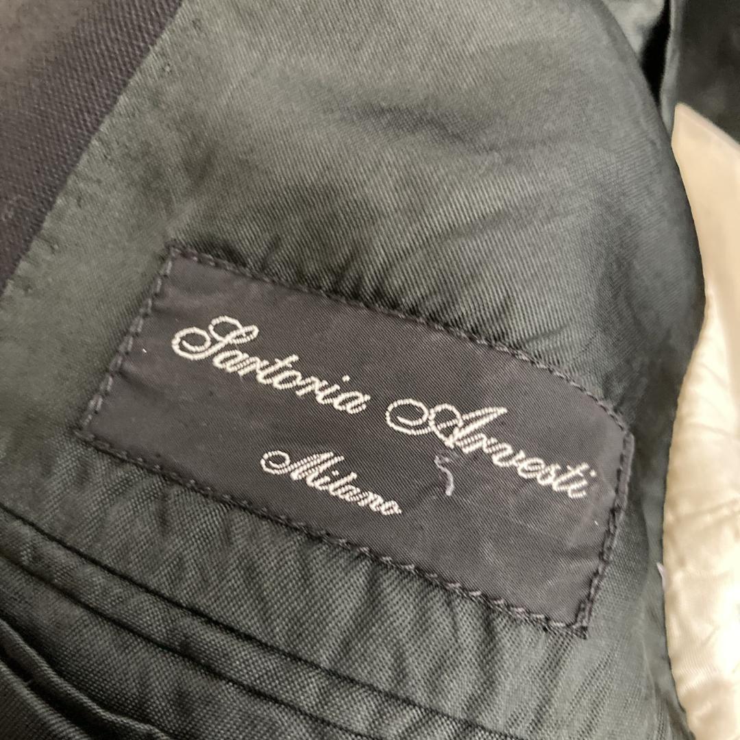 イタリアの名工【Sartoria Arvesti 】クラシコ ブラックジャケット