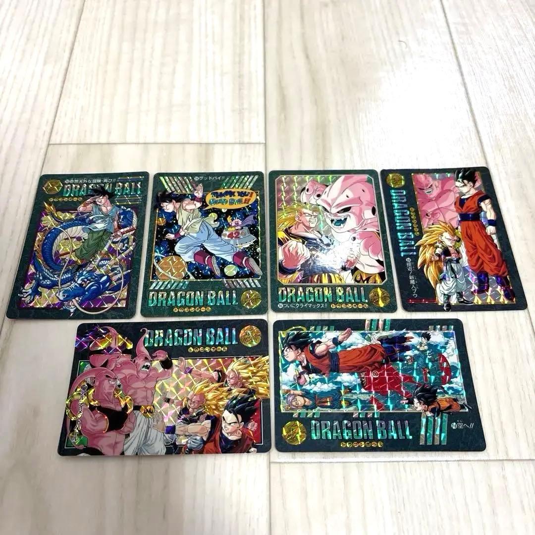 t*w様 ドラゴンボール トレーディングカード 6枚セット