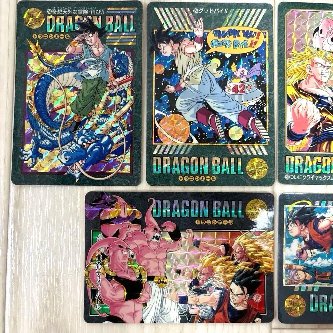 t*w様 ドラゴンボール トレーディングカード 6枚セット