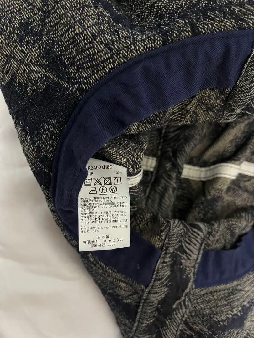 KAPITAL 12ozマグパイデニム　ラジオチューリップハット