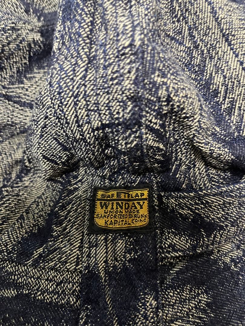 KAPITAL 12ozマグパイデニム　ラジオチューリップハット