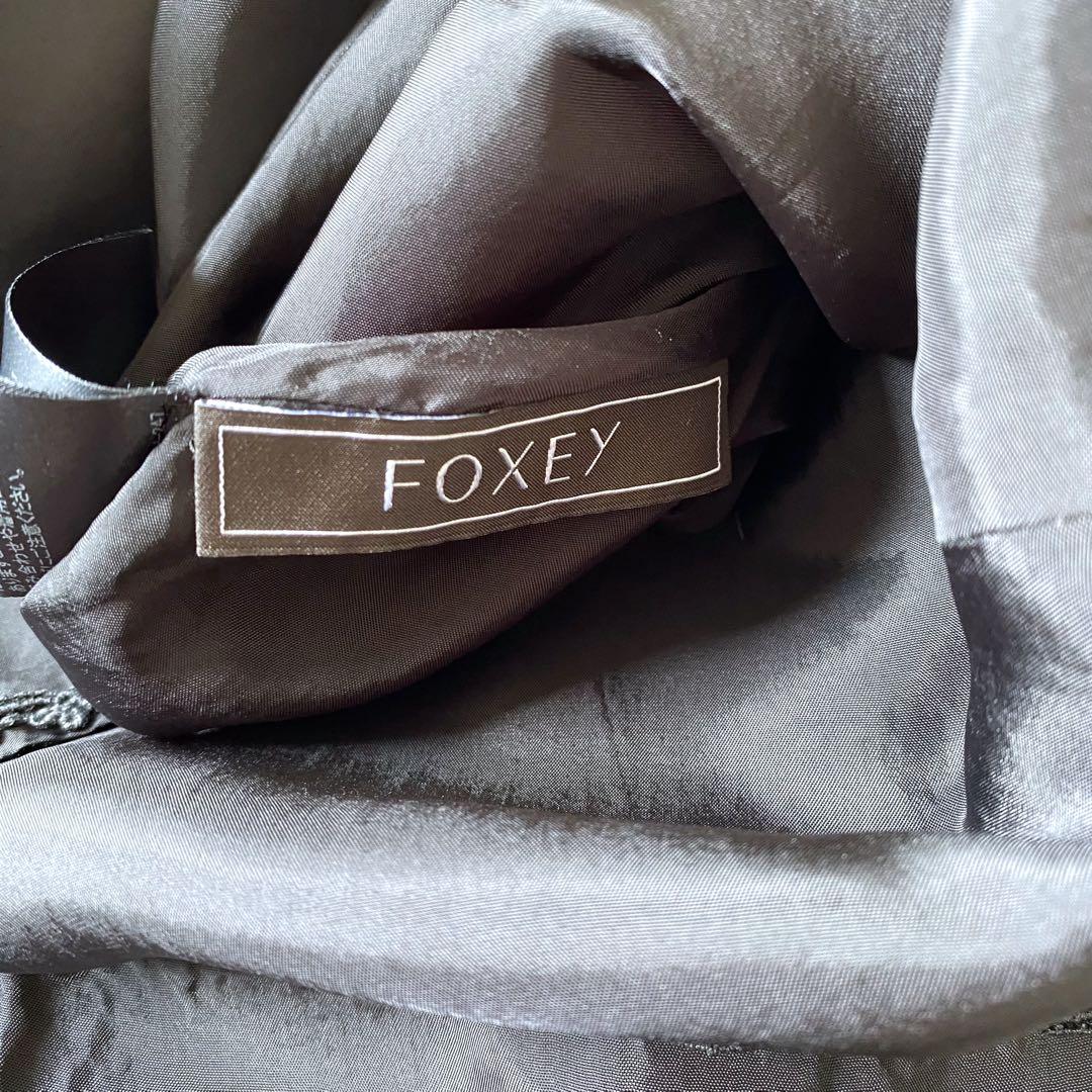 FOXEY フォクシー 2022年 ドレス フリージア　ワンピース 黒