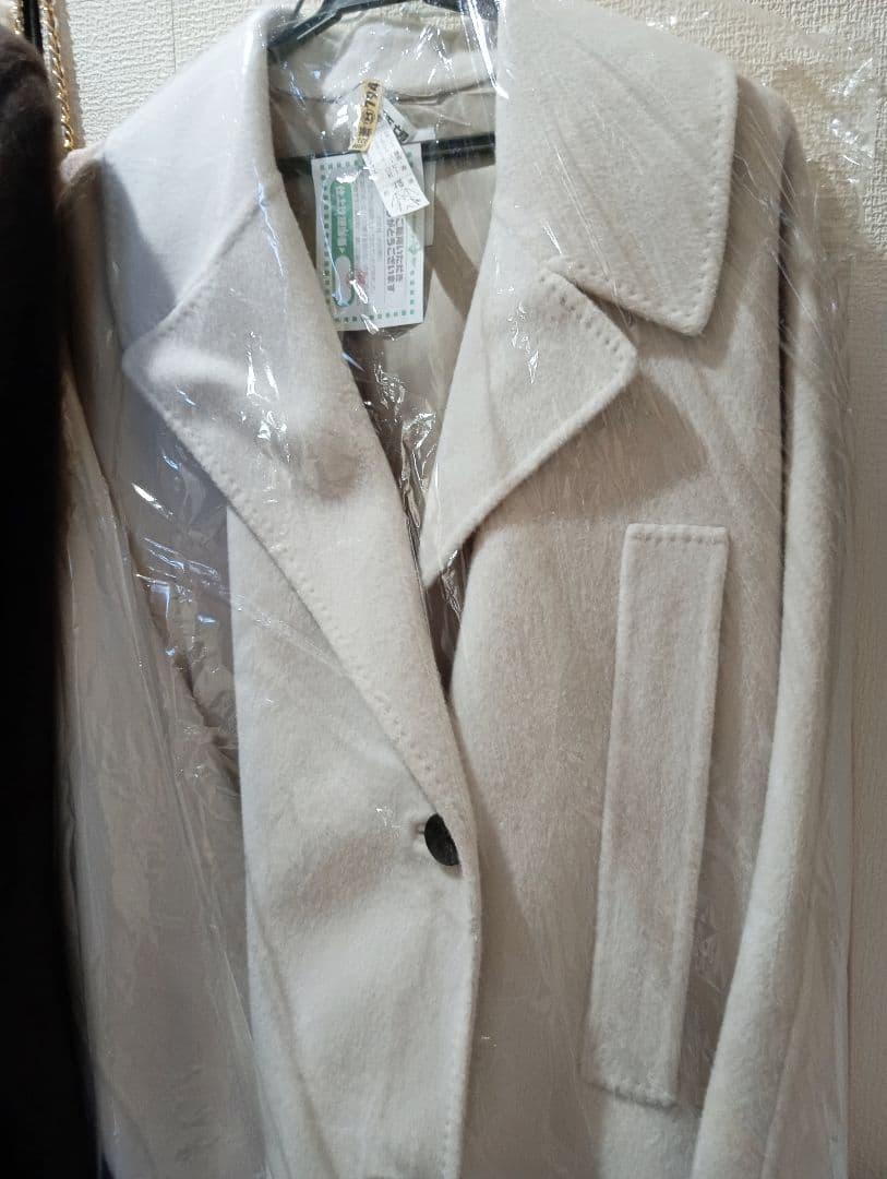 ebur オーバーサイズダブルブレスト ウールコート