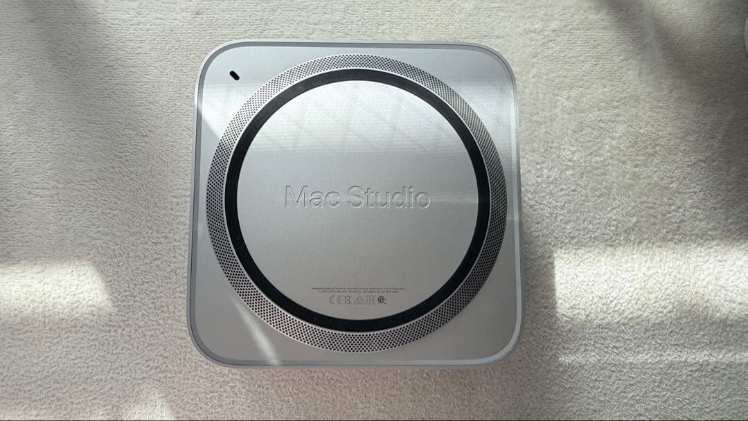 Mac Studio (M1 Max) 32GB/512GB 箱・電源ケーブル付